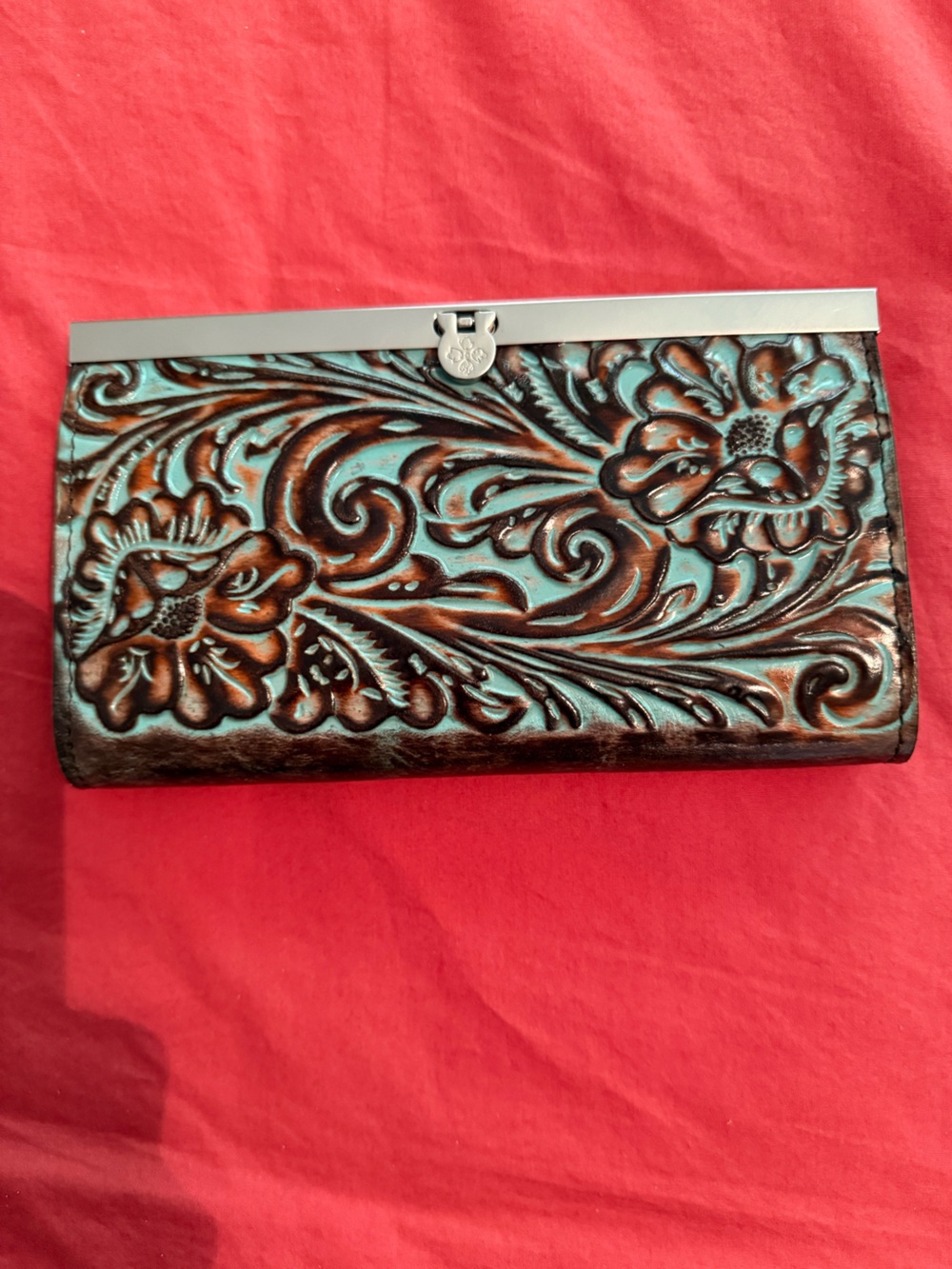 Patricia Nash Cauchy Wallet tooled